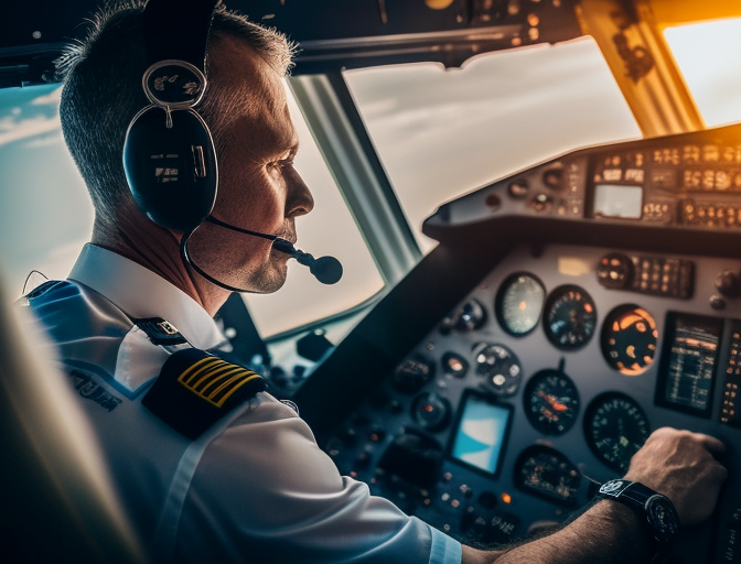 pilot making inflight decision