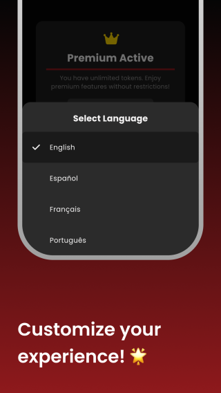 DatingGuru: AI Dating Coach Account Page Mobile Screenshot