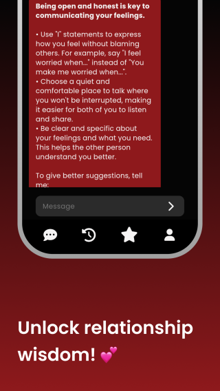 DatingGuru: AI Dating Coach Chat Page Relationship Advice Mobile Screenshot